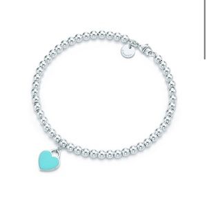Tiffany heart bracelet blue heart